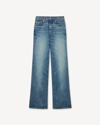Ayame Geniş Paça Stretch Japon Denim Kot