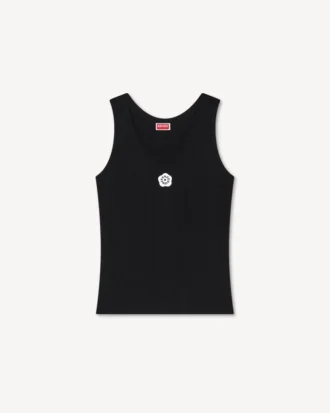 ‘Boke Flower 2.0’ Karışık Viskon Nakışlı Tank Top