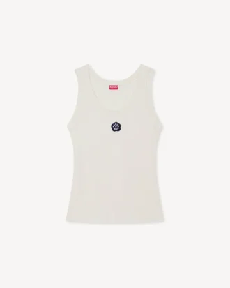 ‘Boke Flower 2.0’ Karışık Viskon Nakışlı Tank Top