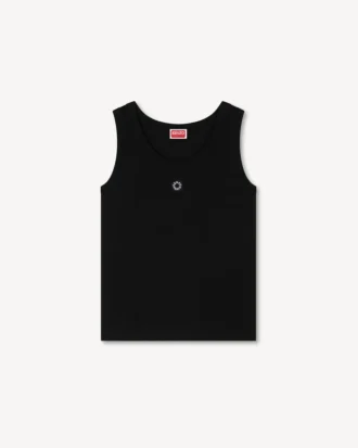 ‘Boke Flower 2.0’ Nakışlı Ribana Tank Top