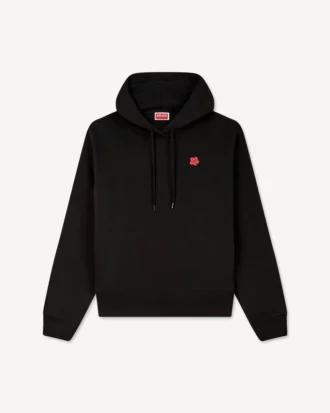 ‘Boke Flower’ Nakışlı Kapüşonlu Sweatshirt