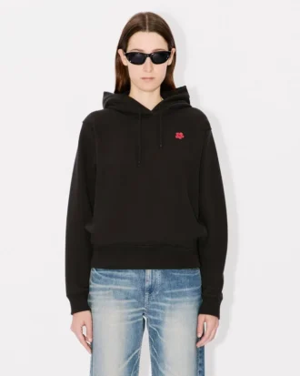 ‘Boke Flower’ Nakışlı Kapüşonlu Sweatshirt