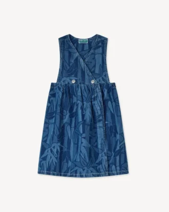 Eden Jungle’ Denim Elbise