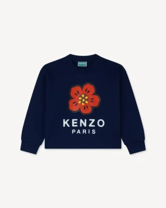 Fransız Havlu Kumaştan ‘Boke Flower’ Sweatshirt