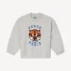 Fransız Havlu Kumaştan Nakışlı Sweatshirt