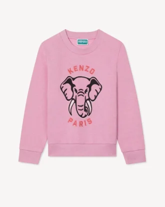 Fransız Havlu Kumaştan Nakışlı Sweatshirt