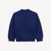 Fransız Havlu Kumaştan Nakışlı Sweatshirt