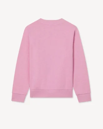 Fransız Havlu Kumaştan Nakışlı Sweatshirt