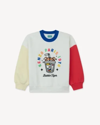 ‘Happy Sweet’ Fransız Teri Nakışlı Sweatshirt