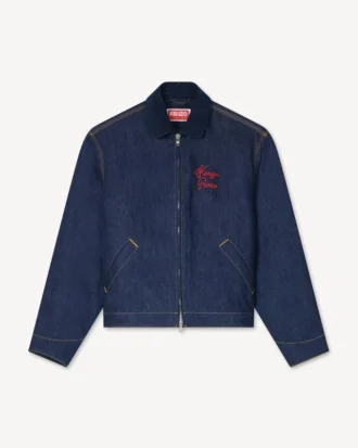 Japon Denim Yastıklı İş Kıyafeti Ceketi