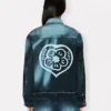 Japon Deniminden ‘Boke Flower’ Trucker Ceket