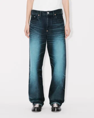 Japon Deniminden Düşük Bel Boyfriend Jeans
