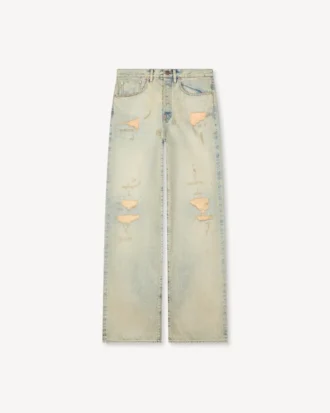 Japon Deniminden Geniş Kesim Kot Pantolon