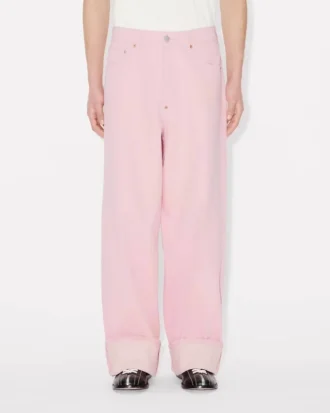Japon Deniminden Geniş Kesim Kot Pantolon