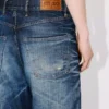 Japon Deniminden Geniş Kesim Kot Pantolon