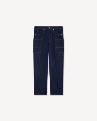 Japon Deniminden Kargo Monkey Fit Kot Pantolon