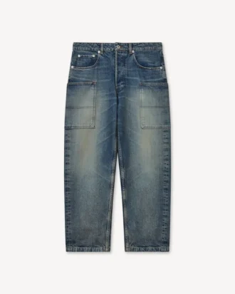 Japon Deniminden Kargo Monkey Fit Kot Pantolon