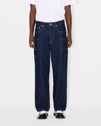 Japon Deniminden Kargo Monkey Fit Kot Pantolon