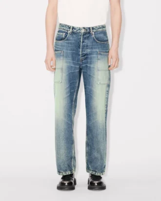 Japon Deniminden Kargo Monkey Fit Kot Pantolon