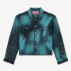 Japon Deniminden ‘Kenzo Boke Heart’ Oversized Trucker Ceket