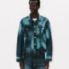 Japon Deniminden ‘Kenzo Boke Heart’ Oversized Trucker Ceket