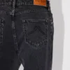 Japon Deniminden Üretilmiş Botan Bol Kesim Kot Pantolon