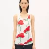 Kenzo Archive Rose’ Dar Kesim Tank Top