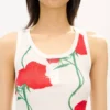 Kenzo Archive Rose’ Dar Kesim Tank Top