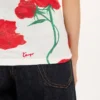 Kenzo Archive Rose’ Dar Kesim Tank Top