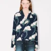 Kenzo Archive Rose’ Light Pamuklu Kimono Ceket