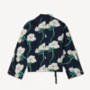 Kenzo Archive Rose’ Light Pamuklu Kimono Ceket