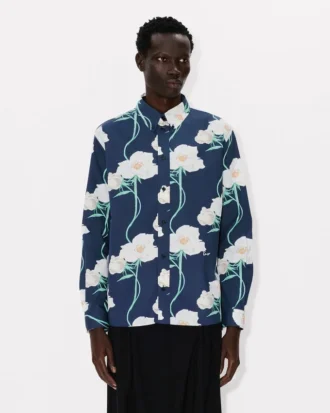 Kenzo Archive Rose’ Oxford Pamuklu Casual Gömlek