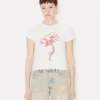 Kenzo Archive Rose’ Pamuklu Konturlu Gömlek