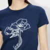 Kenzo Archive Rose’ Pamuklu Konturlu Gömlek