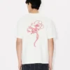 Kenzo Archive Rose’ Pamuklu Nakışlı Konturlu Gömlek