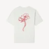 Kenzo Archive Rose’ Pamuklu Nakışlı Konturlu Gömlek