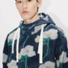 Kenzo Archive Rose’ Teknik Tafta Askeri Parka