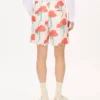 Kenzo Archive Rose’ Teknik Tafta Özel Dikim Şort