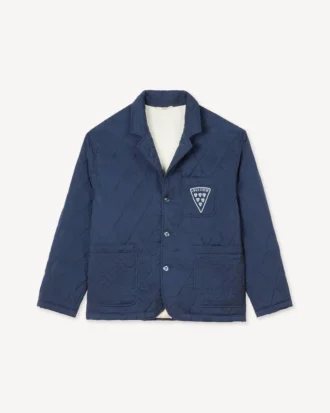 Kenzo Badges’ Cupro Kapitone İş Kıyafeti Ceketi