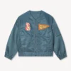 Kenzo Badges’ Hafif Yakasız Bomber