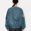 Kenzo Badges’ Hafif Yakasız Bomber