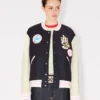 Kenzo Badges’ Yün Oversized Varsity Blouson