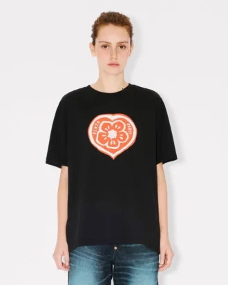 Kenzo Boke Heart Pamuklu Bol Gömlek
