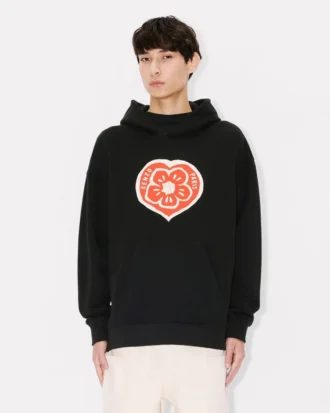 Kenzo Boke Heart’ Pamuklu Oversized Kapüşonlu Sweatshirt