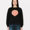 Kenzo Boke Heart Pamuklu Sweatshirt