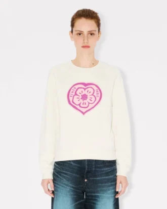 Kenzo Boke Heart Pamuklu Sweatshirt