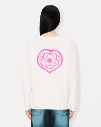 Kenzo Boke Heart’ Pamuklu Uzun Kollu Gömlek