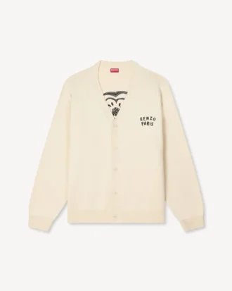 Kenzo Boke Heart Pamuklu Yün Hırka