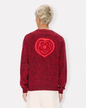 Kenzo Boke Heart Pamuklu Yün Hırka