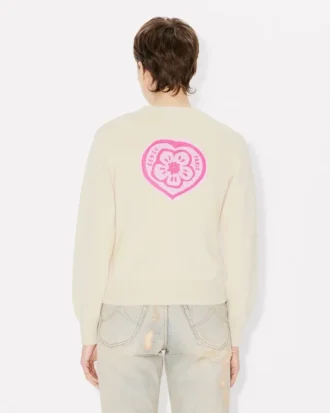 Kenzo Boke Heart Pamuklu Yün Hırka